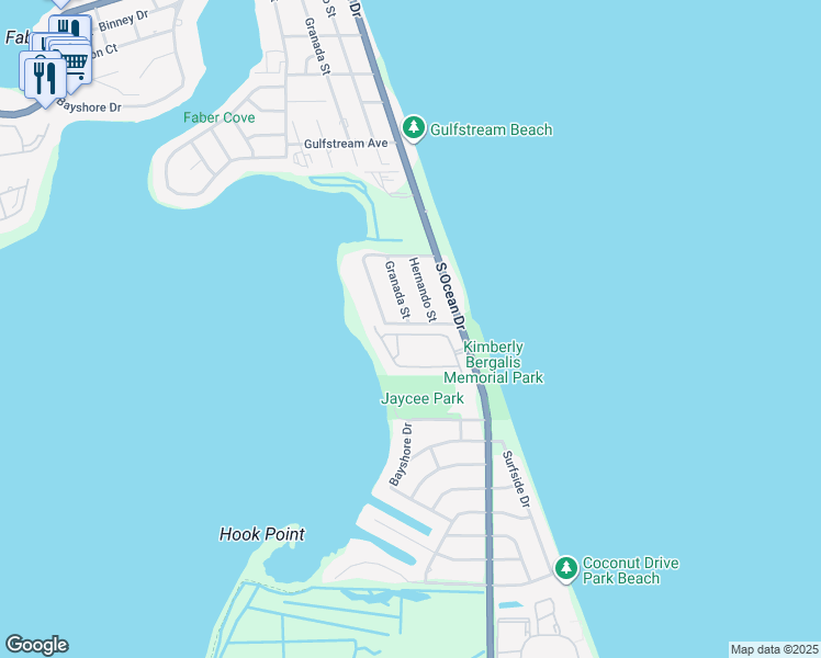 map of restaurants, bars, coffee shops, grocery stores, and more near 200 Shelley Lane in Fort Pierce