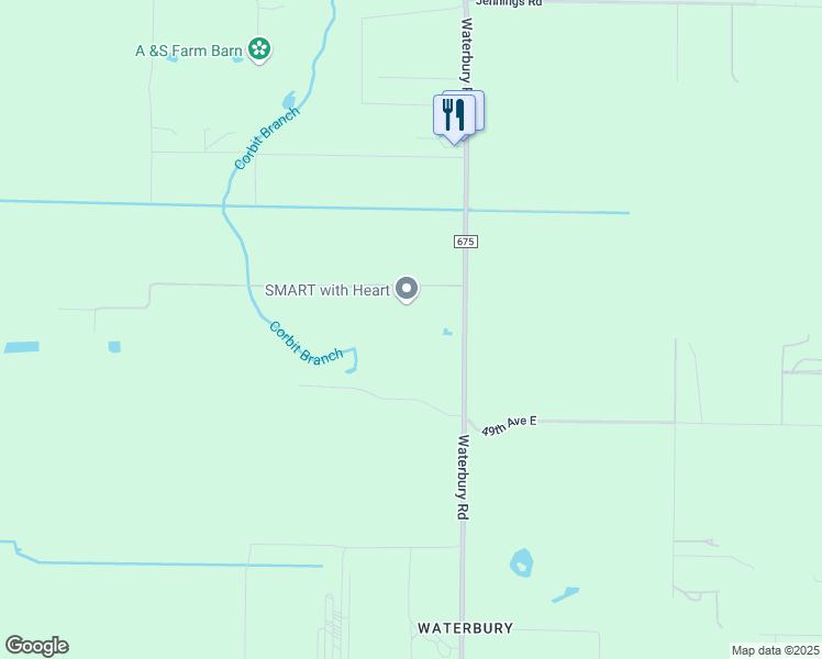 map of restaurants, bars, coffee shops, grocery stores, and more near 4660 County Road 675 in Bradenton
