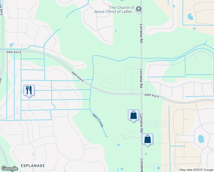 map of restaurants, bars, coffee shops, grocery stores, and more near in Lakewood Ranch