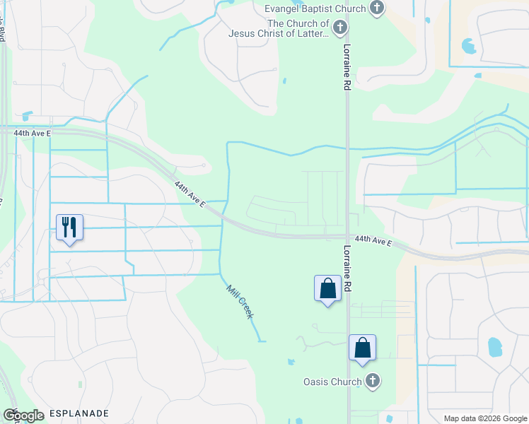 map of restaurants, bars, coffee shops, grocery stores, and more near in Lakewood Ranch
