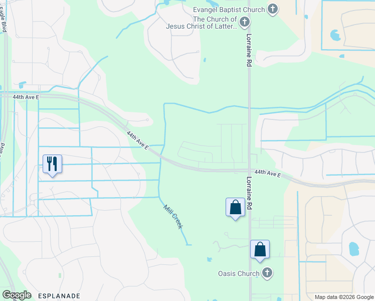 map of restaurants, bars, coffee shops, grocery stores, and more near 14091 Crimson Avenue in Lakewood Ranch