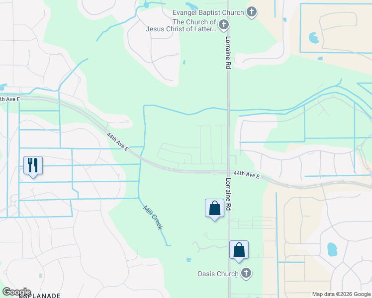 map of restaurants, bars, coffee shops, grocery stores, and more near in Lakewood Ranch