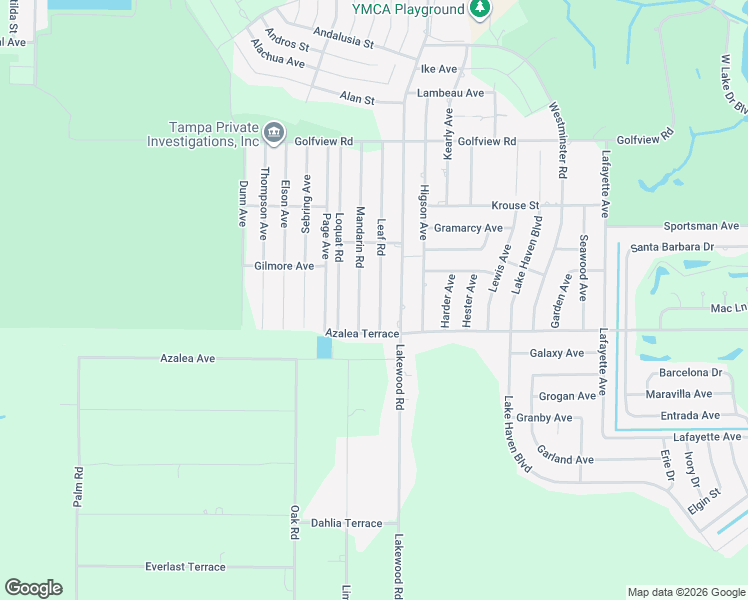 map of restaurants, bars, coffee shops, grocery stores, and more near 4317 Leaf Road in Sebring