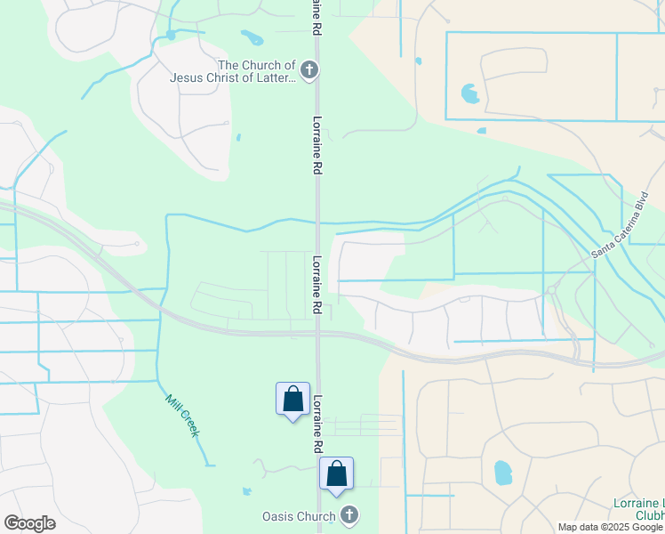 map of restaurants, bars, coffee shops, grocery stores, and more near 4715 Lorraine Road in Bradenton