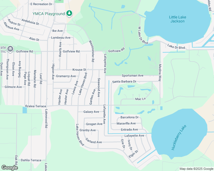 map of restaurants, bars, coffee shops, grocery stores, and more near 4418 Lafayette Ave in Sebring