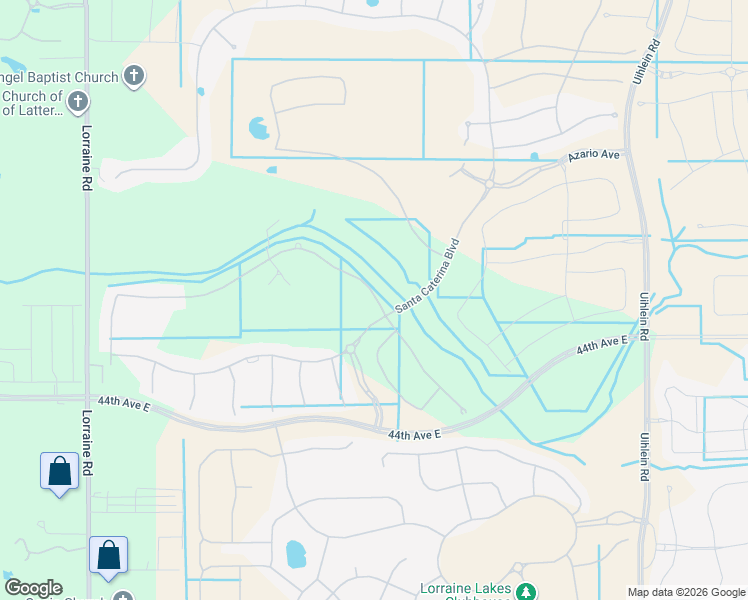 map of restaurants, bars, coffee shops, grocery stores, and more near 4507 Trento Place in Bradenton