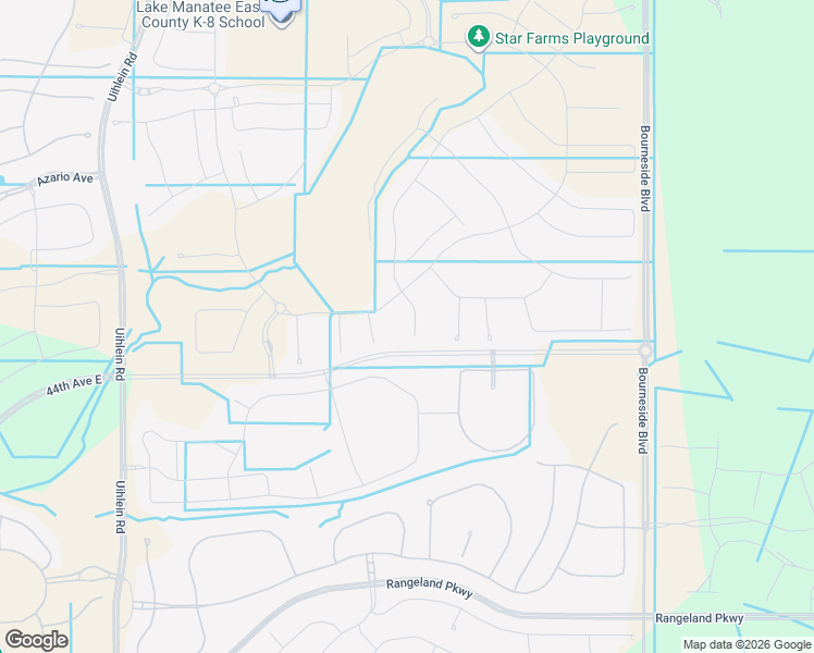 map of restaurants, bars, coffee shops, grocery stores, and more near 4375 Hazelnut Meadow Boulevard in Lakewood Ranch