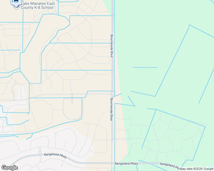map of restaurants, bars, coffee shops, grocery stores, and more near 3680 Bourneside Boulevard in Bradenton