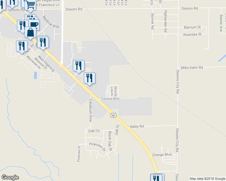map of restaurants, bars, coffee shops, grocery stores, and more near 4414 US Highway 27 South in Sebring