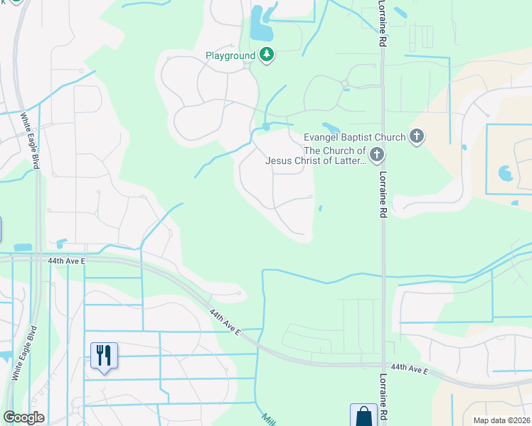 map of restaurants, bars, coffee shops, grocery stores, and more near in Lakewood Ranch
