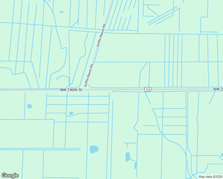 map of restaurants, bars, coffee shops, grocery stores, and more near NW 240th St in Okeechobee