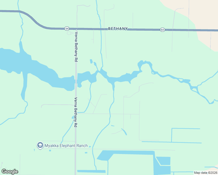 map of restaurants, bars, coffee shops, grocery stores, and more near 26715 Gill Road in Myakka City