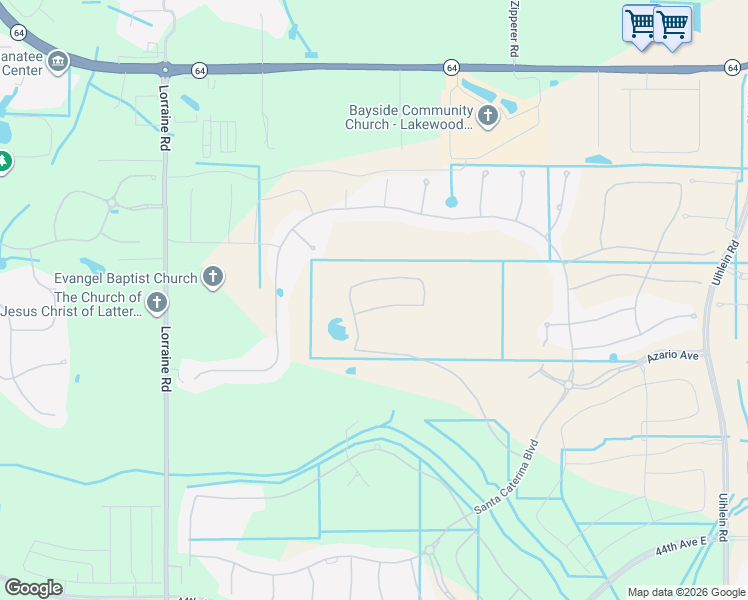 map of restaurants, bars, coffee shops, grocery stores, and more near 15265 Contenta Loop in Lakewood Ranch