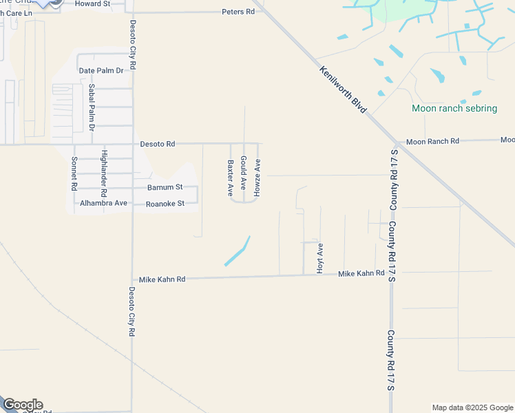 map of restaurants, bars, coffee shops, grocery stores, and more near 3418 Howze Avenue in Sebring