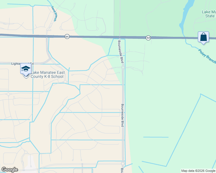 map of restaurants, bars, coffee shops, grocery stores, and more near in Myakka City