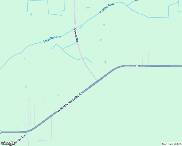 map of restaurants, bars, coffee shops, grocery stores, and more near 2807 South Duette Road in Myakka City