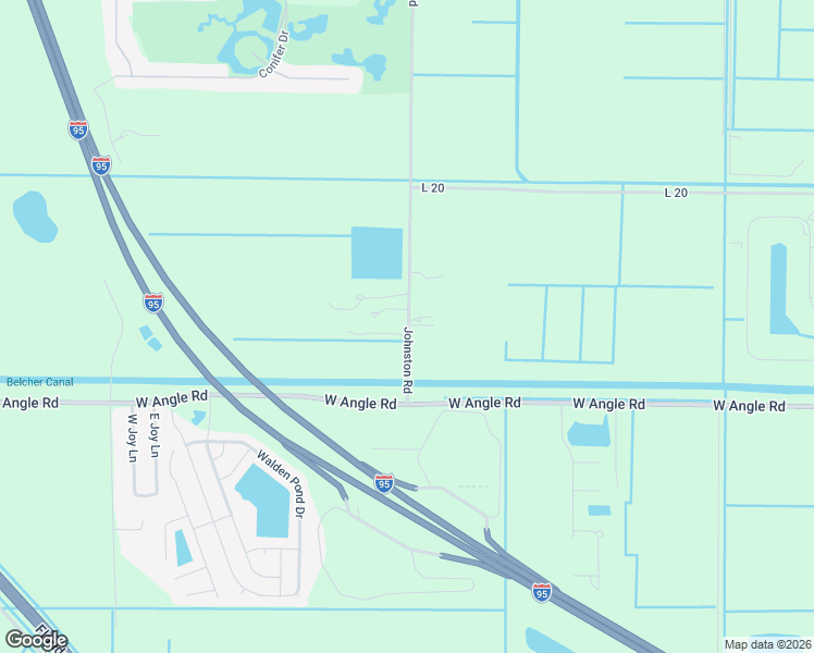 map of restaurants, bars, coffee shops, grocery stores, and more near 2122 Johnston Road in Fort Pierce