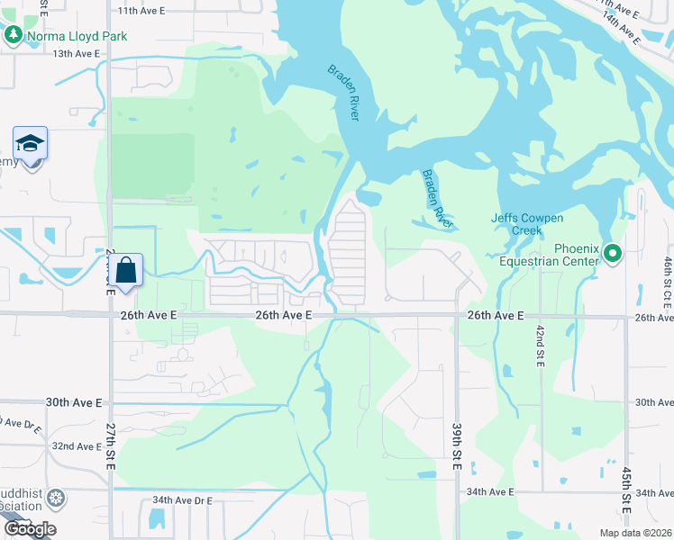 map of restaurants, bars, coffee shops, grocery stores, and more near 1127 Tallow Place in Bradenton