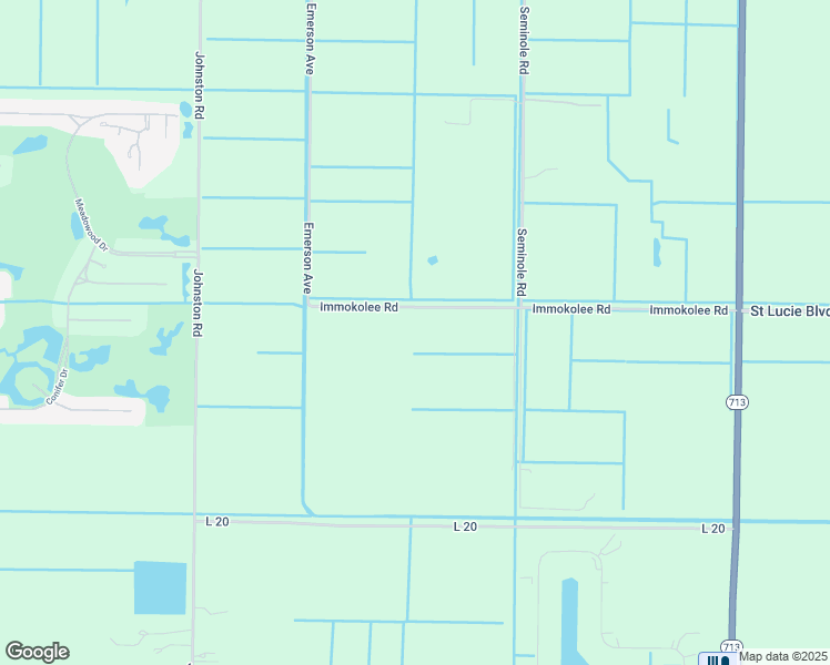 map of restaurants, bars, coffee shops, grocery stores, and more near 8431 Immokolee Road in Fort Pierce