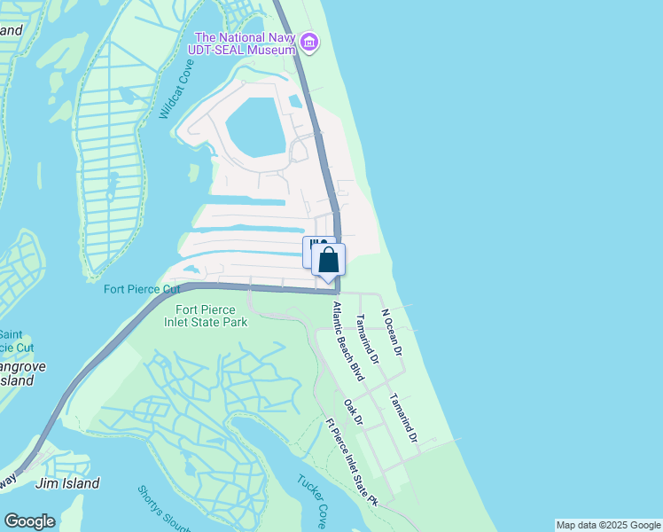 map of restaurants, bars, coffee shops, grocery stores, and more near in St. Lucie County