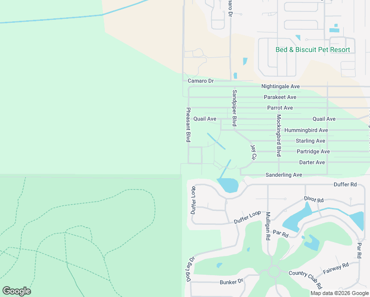 map of restaurants, bars, coffee shops, grocery stores, and more near 235 Pheasant Boulevard in Sebring