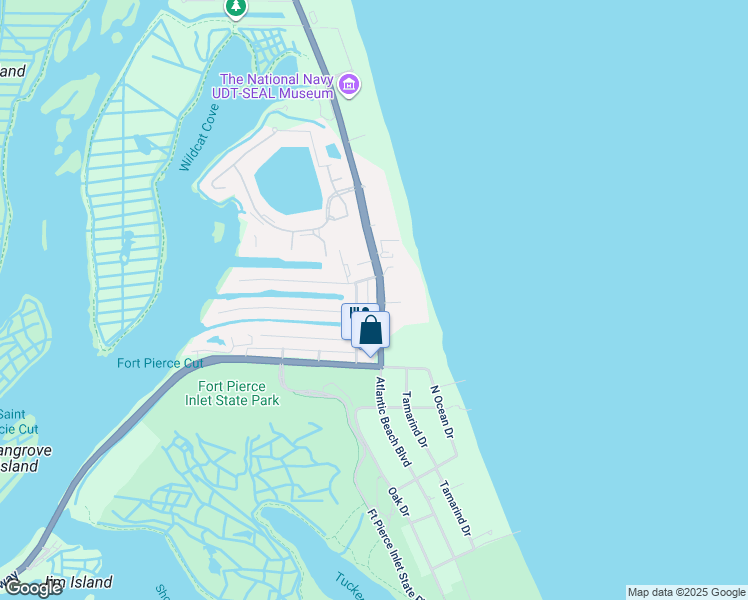 map of restaurants, bars, coffee shops, grocery stores, and more near 2800 Flotilla Terrace in Fort Pierce