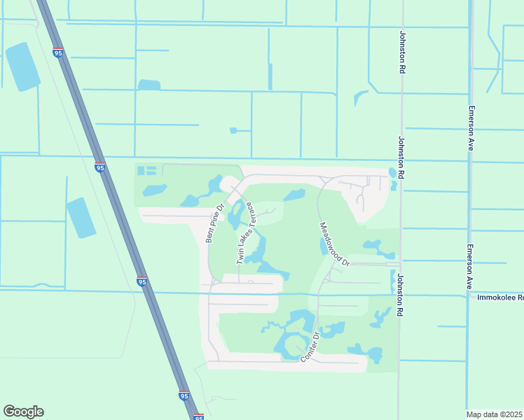 map of restaurants, bars, coffee shops, grocery stores, and more near 110 Twin Lakes Terrace in Fort Pierce