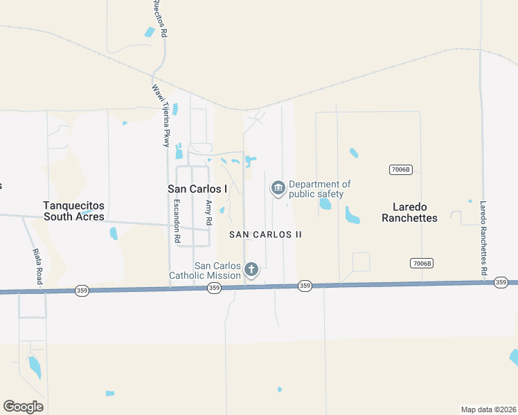 map of restaurants, bars, coffee shops, grocery stores, and more near 209 Welch Road in Laredo