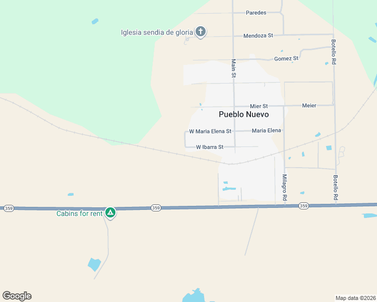 map of restaurants, bars, coffee shops, grocery stores, and more near 133 West Ibarra Street in Laredo