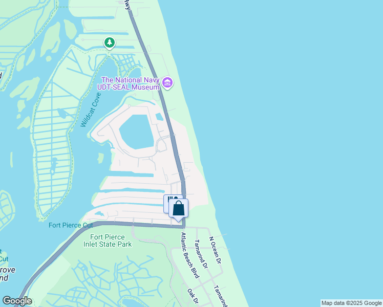 3100 North Highway A1A Fort Pierce - Lng= 80.2982679