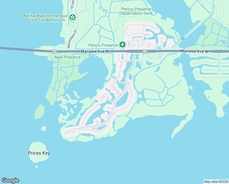 map of restaurants, bars, coffee shops, grocery stores, and more near 1143 Edgewater Circle in Bradenton