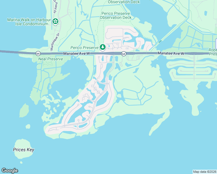 map of restaurants, bars, coffee shops, grocery stores, and more near 820 Waterside Lane in Bradenton