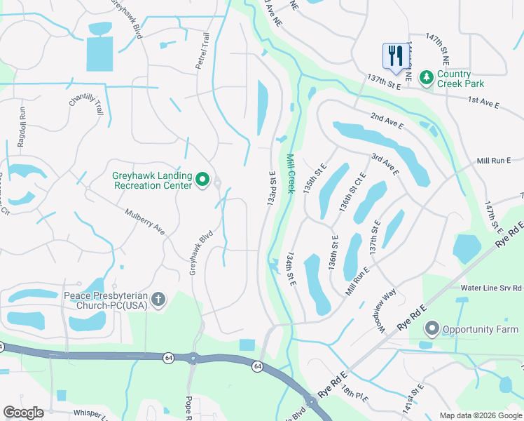 map of restaurants, bars, coffee shops, grocery stores, and more near 902 133rd Street East in Bradenton