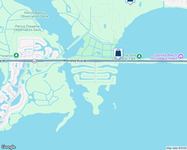 map of restaurants, bars, coffee shops, grocery stores, and more near 10315 Kingfisher Road West in Bradenton