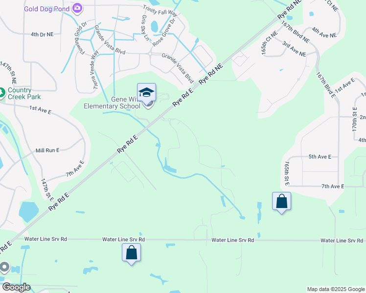 map of restaurants, bars, coffee shops, grocery stores, and more near 201 Rye Road East in Bradenton