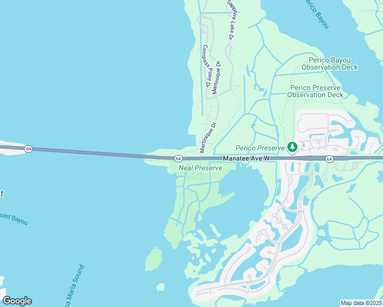 map of restaurants, bars, coffee shops, grocery stores, and more near 12300 Manatee Avenue West in Bradenton