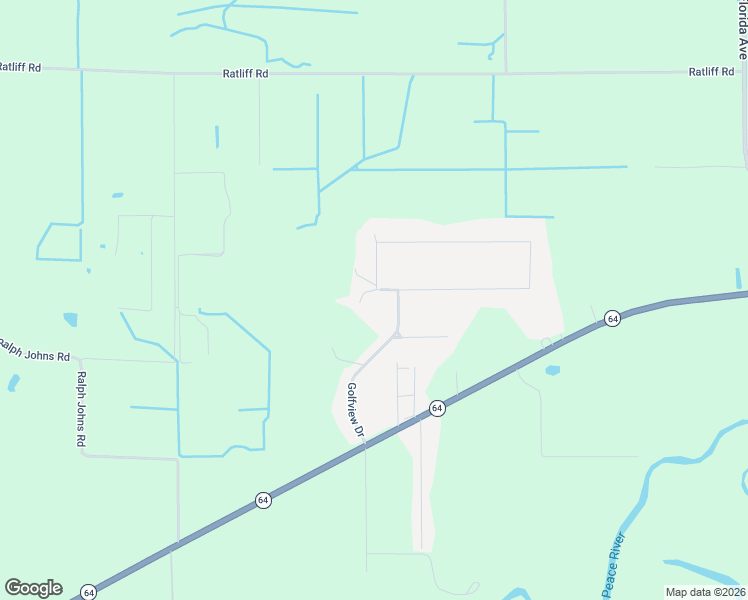 map of restaurants, bars, coffee shops, grocery stores, and more near 1831 Libby Drive in Wauchula