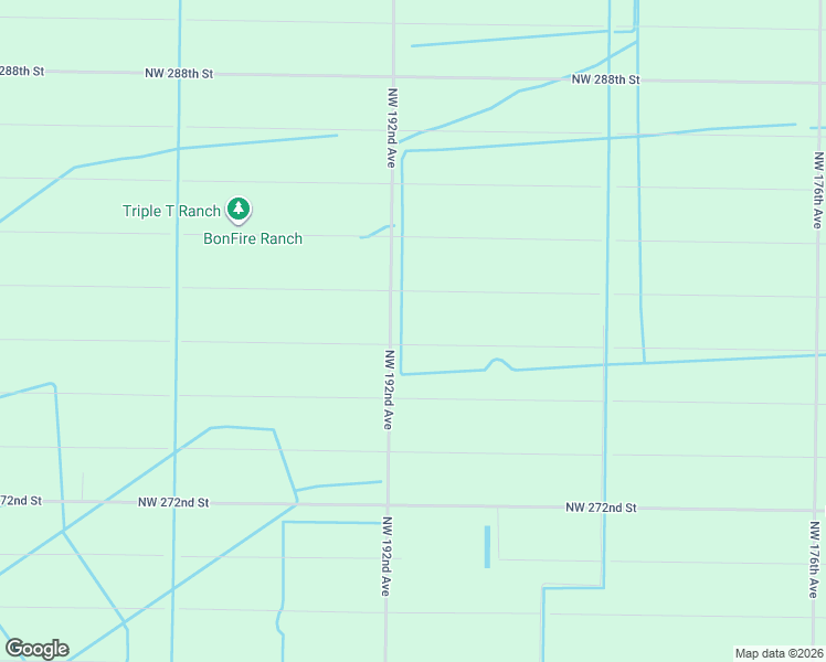map of restaurants, bars, coffee shops, grocery stores, and more near 19137 Northwest 278th Street in Okeechobee