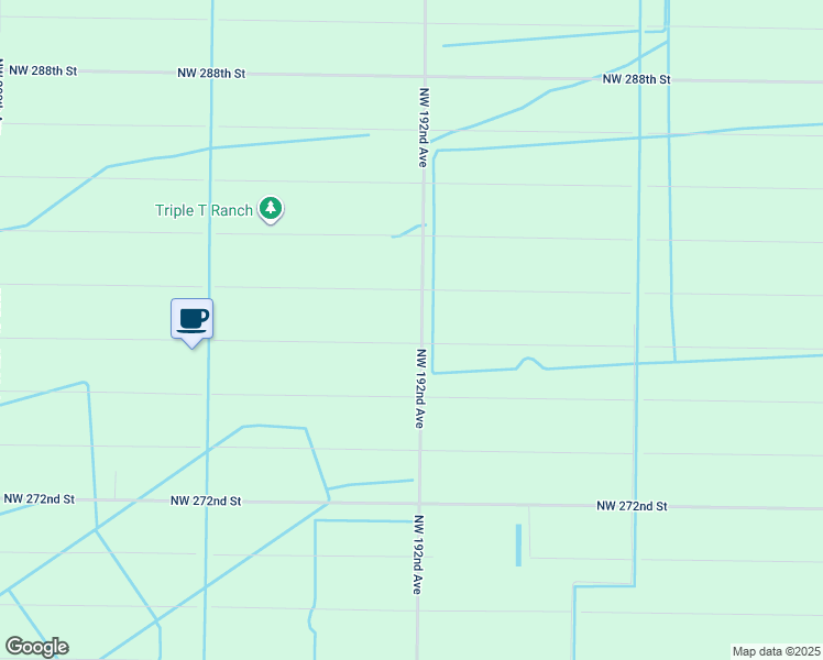 map of restaurants, bars, coffee shops, grocery stores, and more near 19259 Northwest 278th Street in Okeechobee