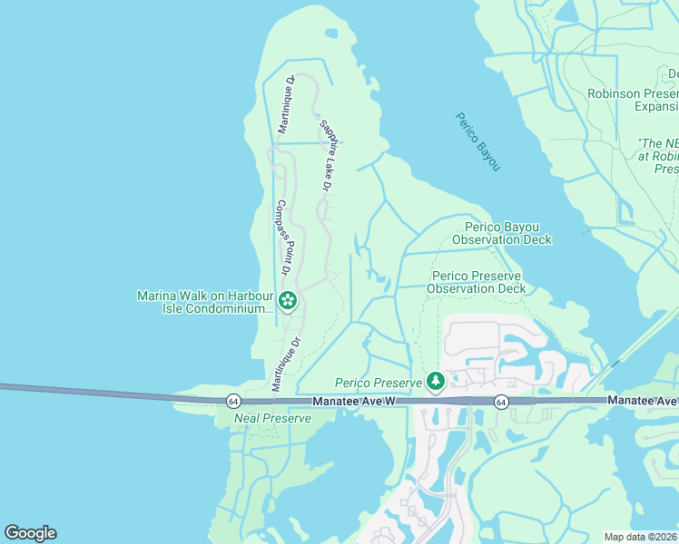 map of restaurants, bars, coffee shops, grocery stores, and more near 339 Sapphire Lake Drive in Bradenton