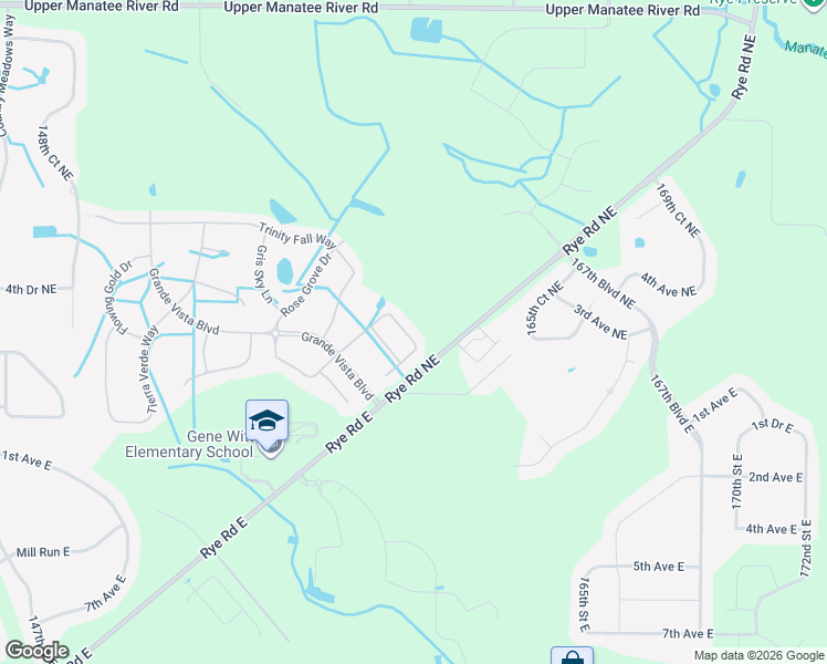 map of restaurants, bars, coffee shops, grocery stores, and more near 15807 High Bell Place in Bradenton