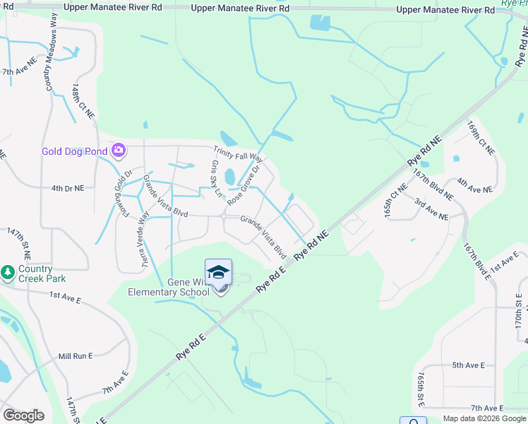 map of restaurants, bars, coffee shops, grocery stores, and more near 15629 Trinity Fall Way in Bradenton