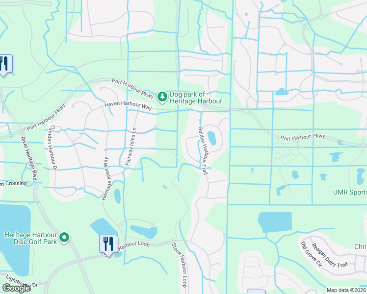 map of restaurants, bars, coffee shops, grocery stores, and more near 8725 Monterey Bay Loop in Bradenton