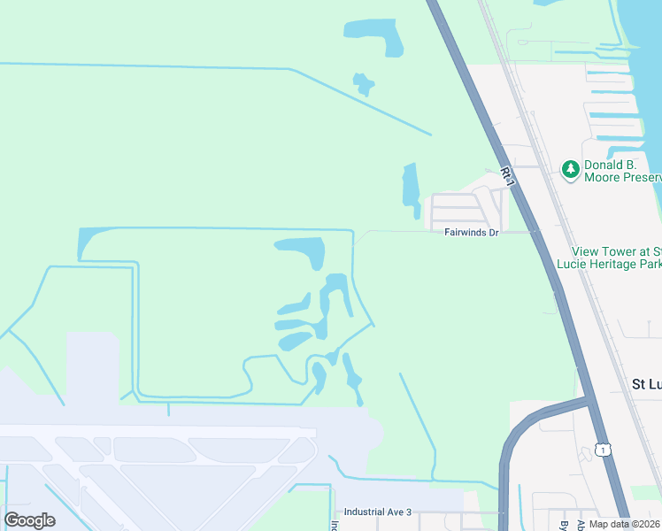 map of restaurants, bars, coffee shops, grocery stores, and more near 4400 Fairwinds Drive in Fort Pierce