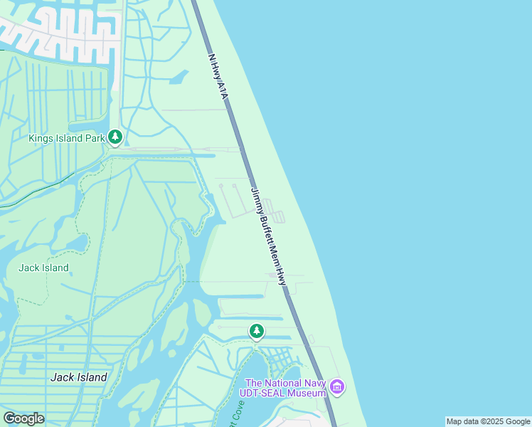map of restaurants, bars, coffee shops, grocery stores, and more near 3880 Florida A1A in Fort Pierce