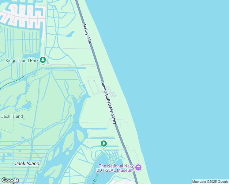 map of restaurants, bars, coffee shops, grocery stores, and more near 3880 Florida A1A in Fort Pierce