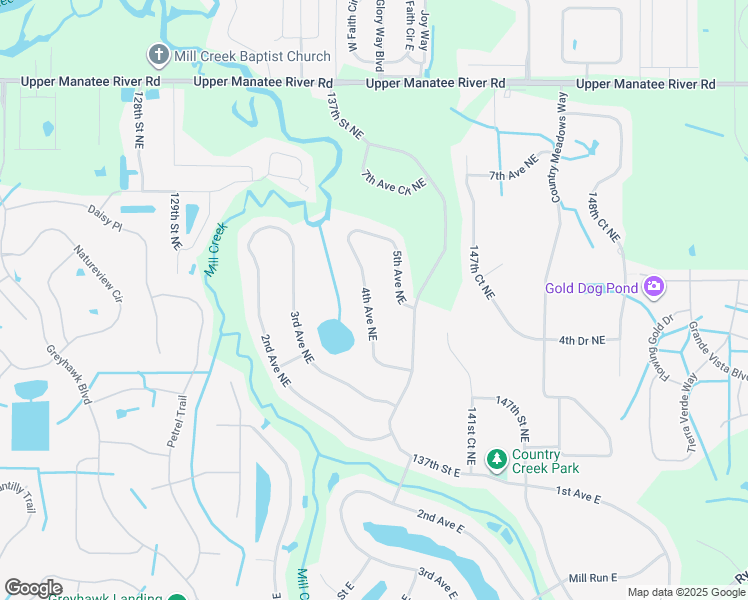map of restaurants, bars, coffee shops, grocery stores, and more near 13535 4th Avenue Northeast in Bradenton