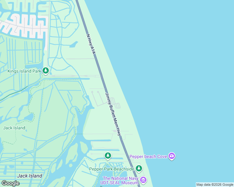 map of restaurants, bars, coffee shops, grocery stores, and more near 3920 North Highway A1A in Fort Pierce