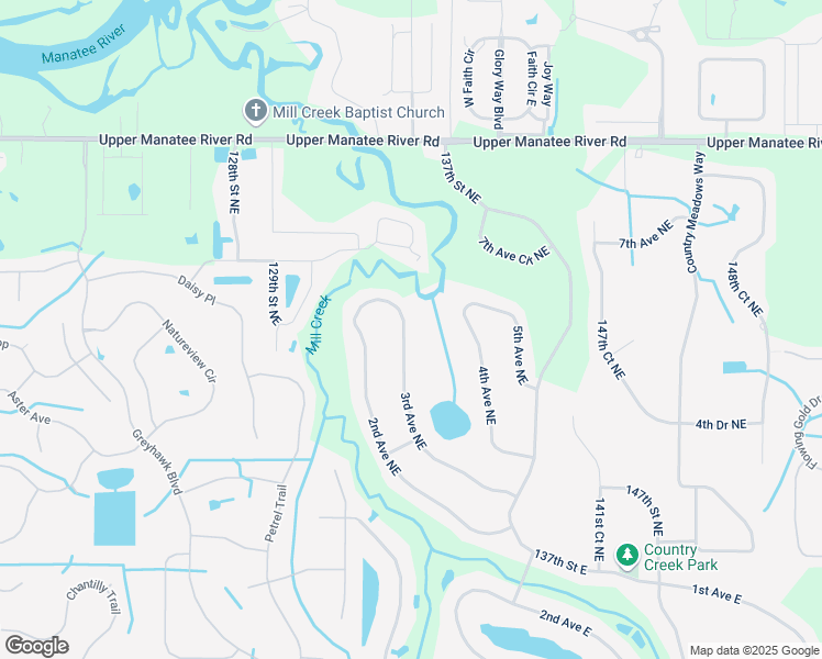 map of restaurants, bars, coffee shops, grocery stores, and more near 13421 3rd Avenue Northeast in Bradenton