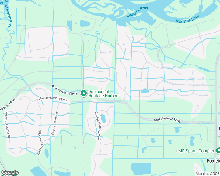 map of restaurants, bars, coffee shops, grocery stores, and more near 8917 Port Harbour Parkway in Bradenton